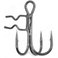 Тройник Vido Craft ST-36H-B "T-Treble Hooks", № 4. блистер 3 шт. ST36H-04(3)