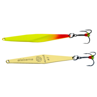 Блесна зимняя Sprut PRO Series Alabama #9 (90mm/15g/LRT)