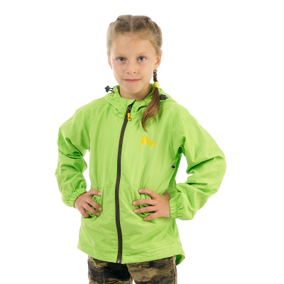 Куртка детская NovaTex «Трэвел» (дюспа, салатовый) МАУГЛИ, 140-146 (9-11 лет)