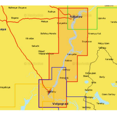 Карта Navionics Saratov - Volgograd 5G629S2 (Саратов - Волгоград)