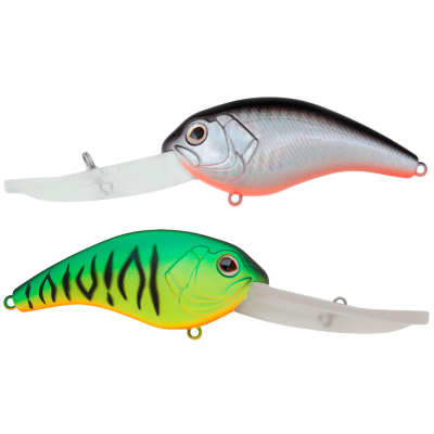 Воблер Strike Pro Crankee Deep Runner 100, 100 мм, 60 гр. цв. GC01S/A70-713S Double Black Silve (9931844)