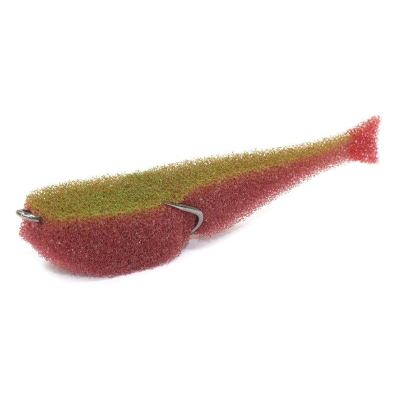 Поролоновая рыбка Lex Classic Fish CD 12 BLB (кирпичное тело/салатовая спина/красный хвост)