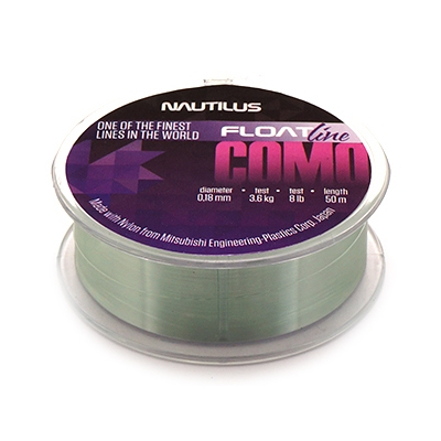 Леска Nautilus Como Dust Green  50м d-0.14мм 2.1кг