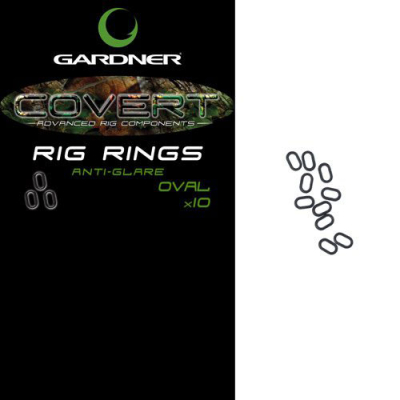 Кольцо металлическое 4.5mm Gardner Covert Rig Rings Oval (10шт) FWRRO