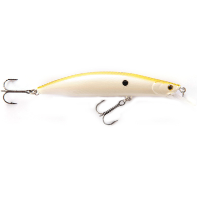 Воблер Lucky John Flat Minnow 100F цв. S15