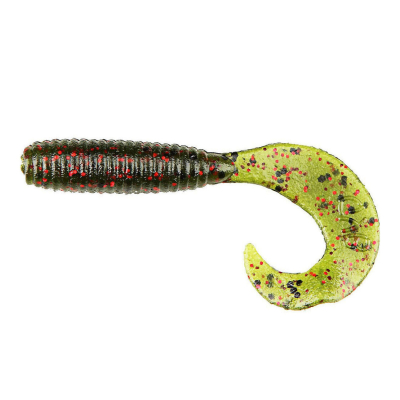 Твистер Gary Yamamoto Grub 20CT BG Blue Pearl/Silver FLK 3" 30-20-208