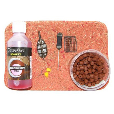 Прикормочный набор Cotswold Baits Method Mix Kit - Bloodworm CB0516 (мотыль)