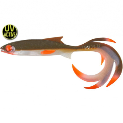 Силиконовая приманка Balzer Shirasu Reptile Shad 19см 26гр. цв. UV Arkansas Shiner (13674 219)