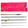Удилище спиннинговое Fish Season King Salmon Travel, 5 секции, длина 2,40 м, тест 7-30 г (KST805M-23)