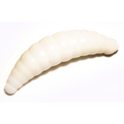 Силиконовая приманка Trout Bait Maggot 30 Сыр цв. 1 (White)