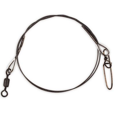 Поводок титановый плетеный BFT Stiff Jerkbait Leader Titanium 1X7, 18" 43см 27кг