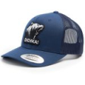 Кепка с сеткой 6P Volga Baits Dichka! Roar Rawcut #Navy/Black&White