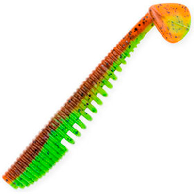 Силиконовая приманка Akara Ribtail 4 10см цвет 439 (4 шт.)