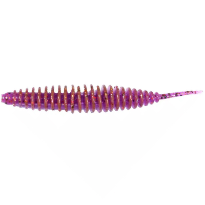 Силиконовая приманка Lucky John Pro Series Ultraworm 1,4" цв. S13 12шт.
