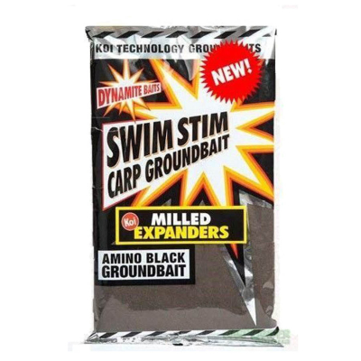 Прикормка Dynamite Baits Swim Stim Milled Expanders Amino Black 750 гр. (DY1409)