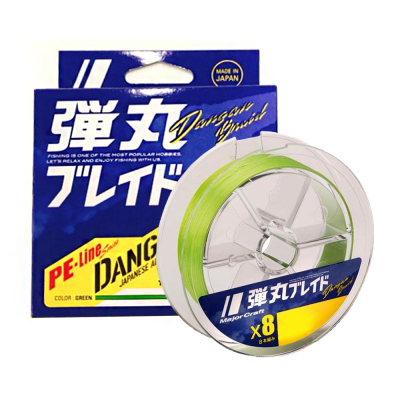 Шнур Major Craft Dangan Braid X8 200m Green DB8-200/0.8GR