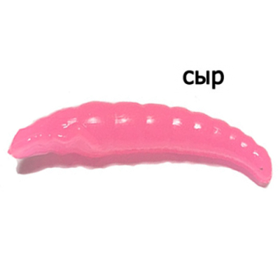 Мягкая приманка Trout Zone Paddle 1,6" Сыр розовый