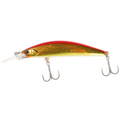 Воблер Jackall Tricoroll GT 72MD-F цв. Haku Red&Gold