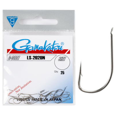 Крючки Gamakatsu LS-2020N Nickel №14 25шт.