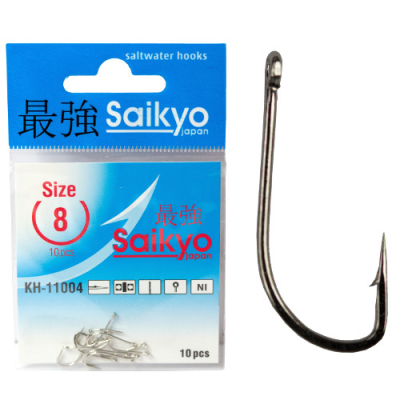 Крючки Saikyo KH-11004 Crystal Ni №10 (10шт)