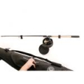 Чехол жесткий SHAMAN 7000 Feeder/Spinning с перегородкой, черный (160 диаметр, 160 длина)