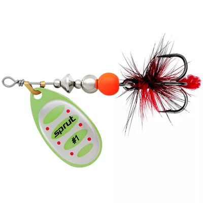 Блесна вращающаяся Sprut Alba Ball System Spinner #3 (7g/LS)