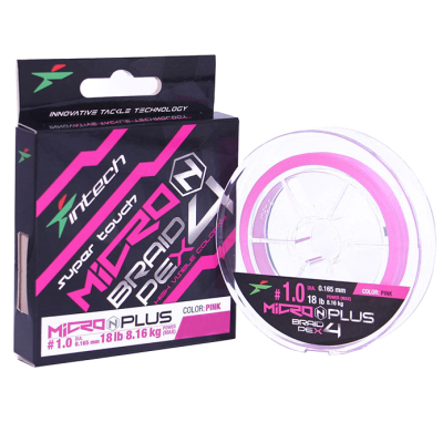 Шнур плетеный Intech MicroN Plus PE x4 100m (#2.5 (40lb / 18.14kg))