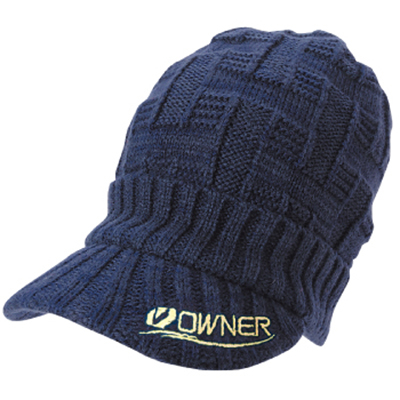 Кепка мужская Owner Knit Castet NY, цвет - синий, р. 59