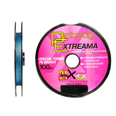 Леска плетеная Pontoon21 Extreama 100m мультиколор 0.205 мм/20Lb