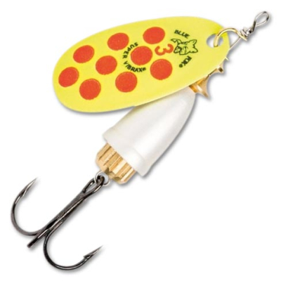 Блесна вращающаяся Blue Fox Vibrax UV BFU6 цв. YOPU