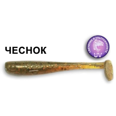 Силиконовая приманка Crazy Fish Nano Minnow 6-4-14-5 чеснок цв. UV Motor Oil (УФ моторное масло)