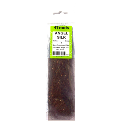 Блёстки волоконные стримерные Angel Silk (4Trouts) Бронзовый