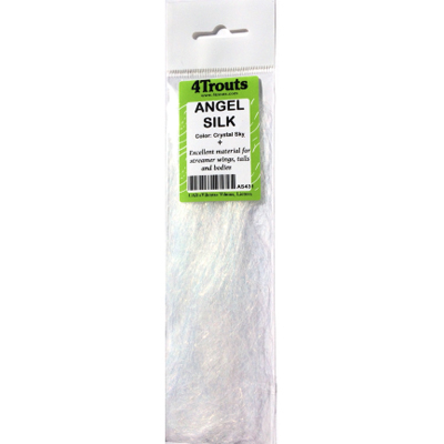 Блёстки волоконные стримерные Angel Silk (4Trouts) Небесный перламутр