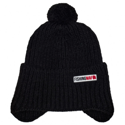 Шапка-ушанка FishingMafia (Цвет: Черный)