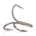 Крючок Mustad In-Line Triple Grip Hook ITG76AP-TS-8-6A