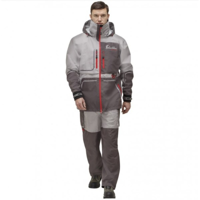 Куртка Nova Tour Fisherman "Коаст Prime" (Серый/красный, XL)