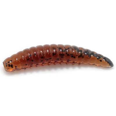 Силиконовая приманка Boroda Baits Salo 45 цв. "Земляной червь", 8 шт./уп.