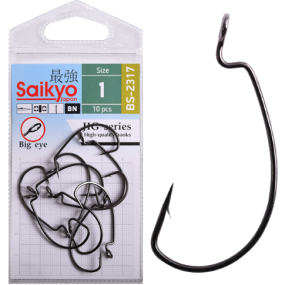 Крючки Saikyo BS-2317 BN №6/0 (5 шт)
