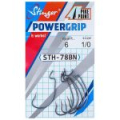 Крючки офсетные Stinger PowerGrip STH-78BN #3/0 (6шт)