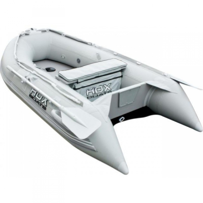 Лодка HDX Classic 390, цвет серый, (дерев. пол) P/L (1100)