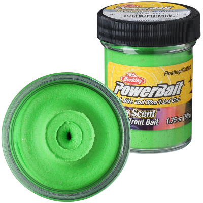 Паста форелевая зеленая Berkley EU SPRING GREEN GLITTER (1633573)