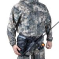 Сумка рыболовная поясная "Yaman" Fishing Pocket Hip, 30х22х6 см, цв. сер.камуфляж + 1 кор. LUNO 18