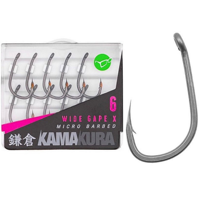 Крючок Korda Kamakura Wide Gape X №4 микробородка 10шт