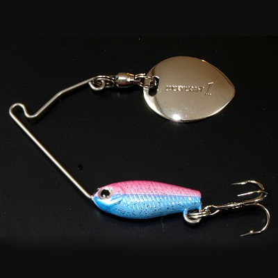 Спиннербейт Lucky Craft Areas 1/8 FK Pink Half Blue 568