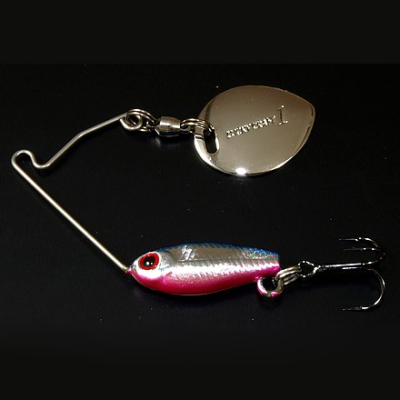 Спиннербейт Lucky Craft Areas 3/16 Blue Back Silver 969