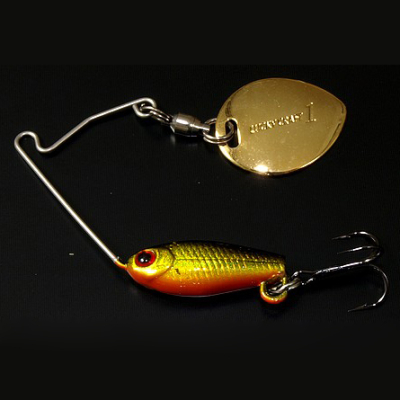 Спиннербейт Lucky Craft Areas 3/16 Gold Black OB 945