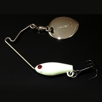 Спиннербейт Lucky Craft Areas 3/16 Mat White 431