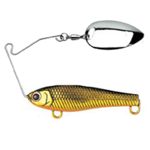 Спиннербейт Lucky Craft Areas 3/8 Gold Black 673