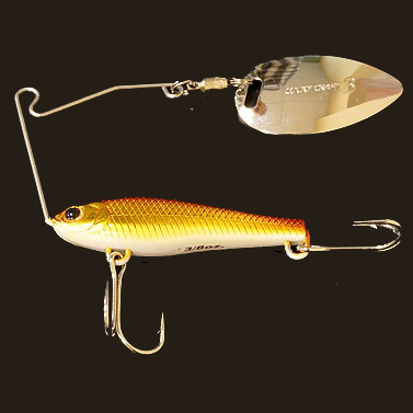 Спиннербейт Lucky Craft Areas 3/8 Red Gold 703
