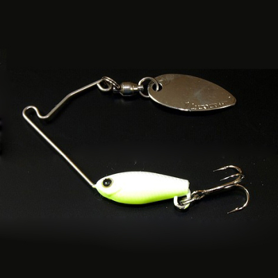 Спиннербейт Lucky Craft Areas Willow 3/16 Mat White 326